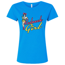 Load image into Gallery viewer, Bellamy Brothers Ladies Turquoise Redneck Girl Tee
