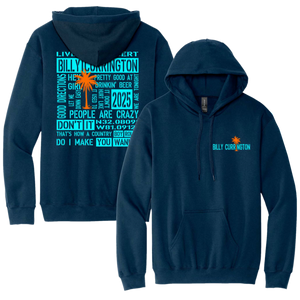 Billy Currington Navy Tour Hoodie