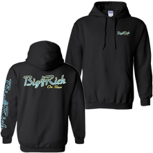 Load image into Gallery viewer, Big and Rich Black Pullover On Tour Hoodie
