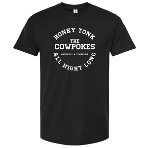 The Cowpokes Black All Night Long Tee