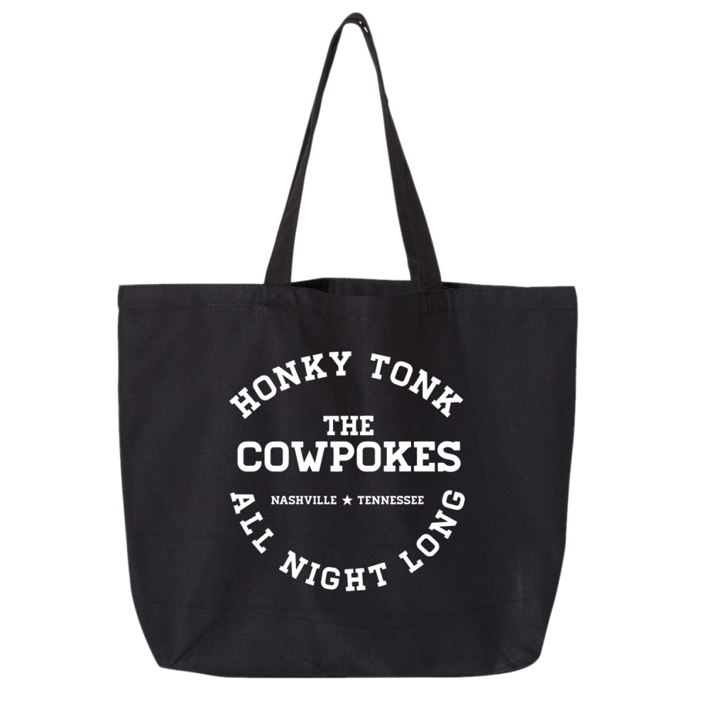 The Cowpokes Black Tote Bag