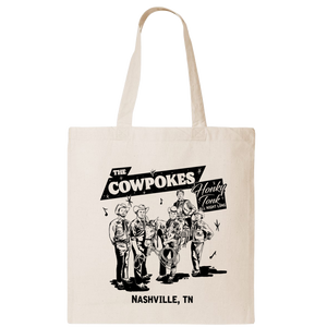 The Cowpokes Natural Photo w/ Horse Tote Bag