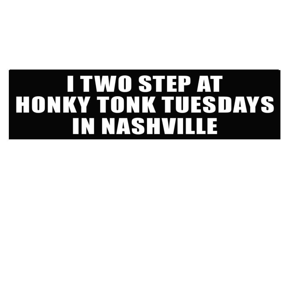 The Cowpokes Two Step Bumper Sticker – Richards and Southern