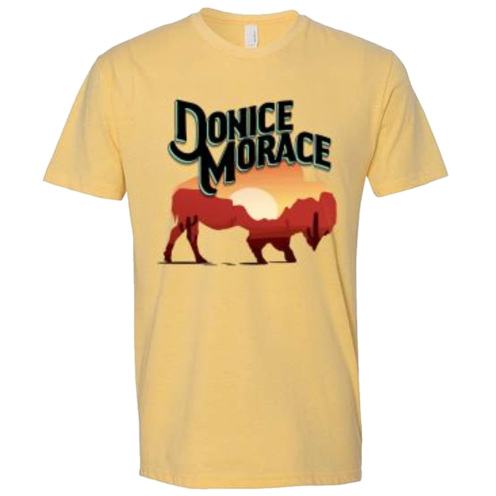Donice Morace Yellow Buffalo Sunset Tee