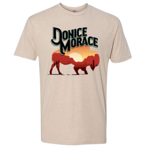 Donice Morace Cream Buffalo Sunset Tee