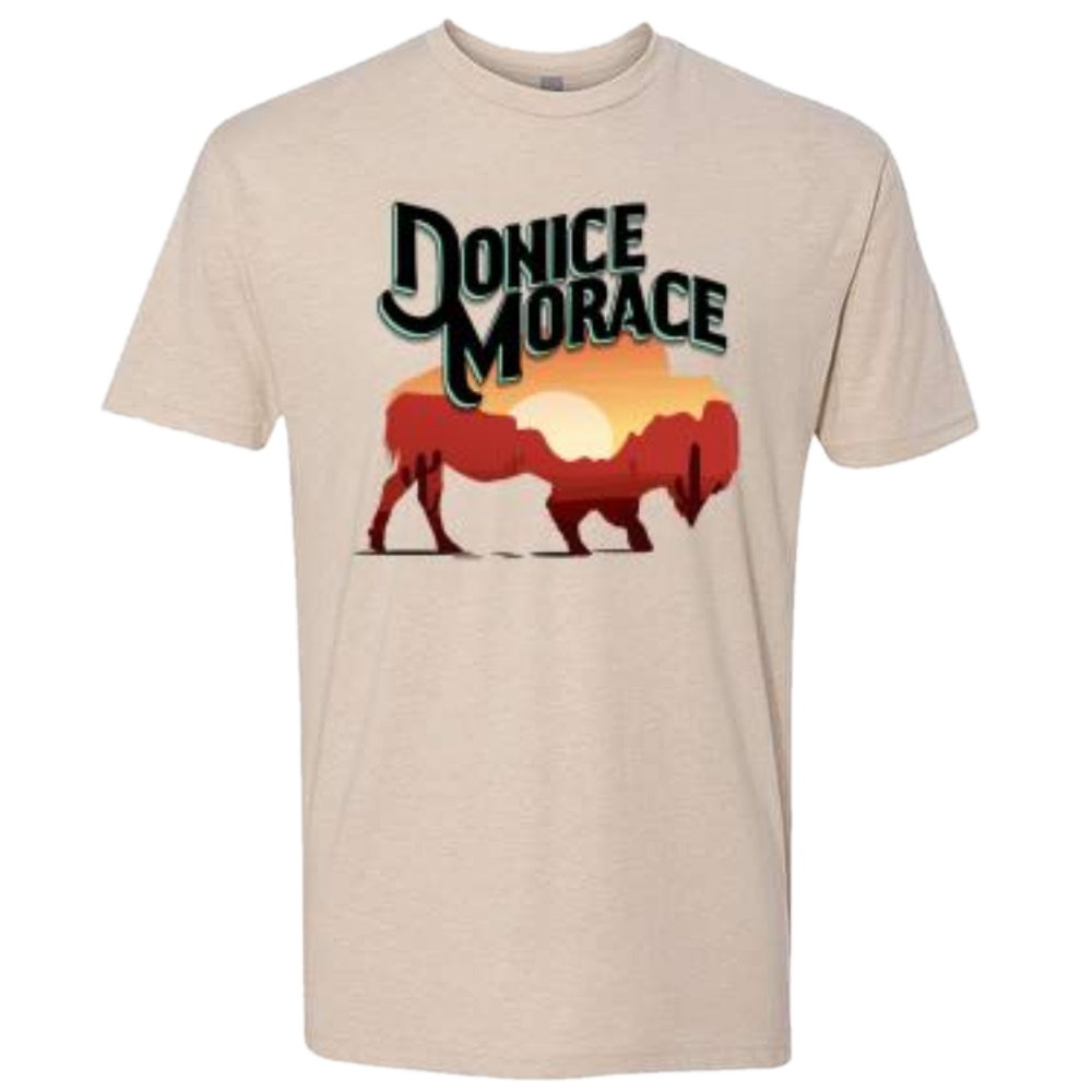 Donice Morace Cream Buffalo Sunset Tee