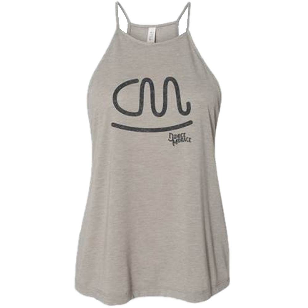 Donice Morace Ladies Flowy Heather Stone Tank