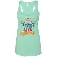 Load image into Gallery viewer, Donice Morace Ladies Mint Tank
