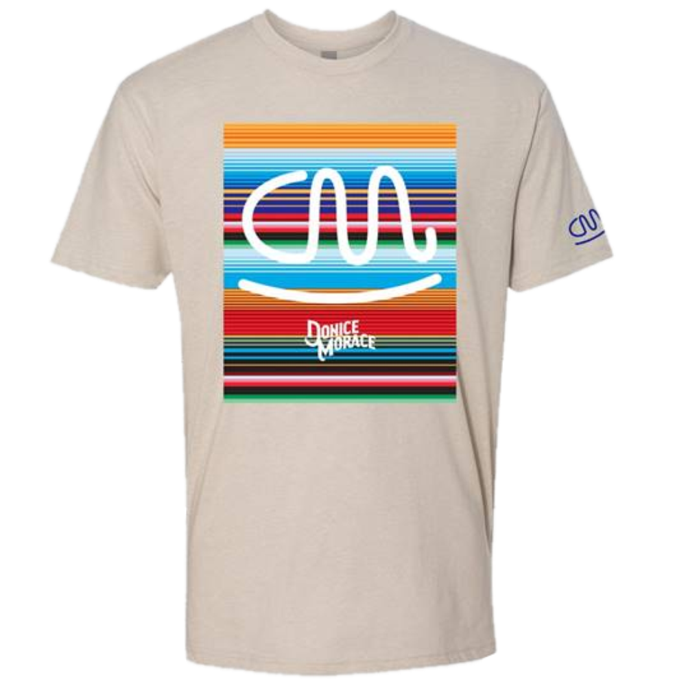 Donice Morace Sand Serape Tee