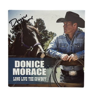 Donice Morace Signed CD- Long Live the Cowboy