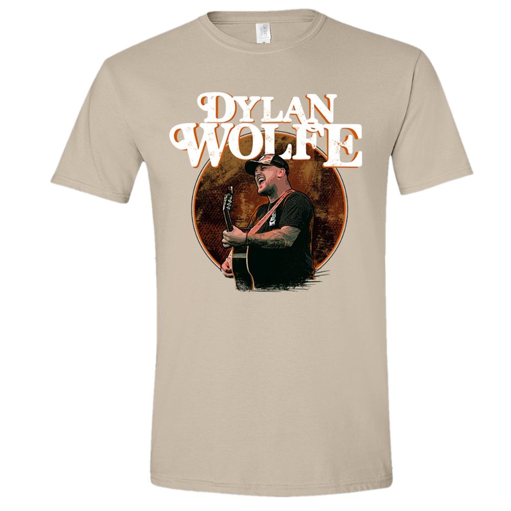 Dylan Wolfe Sand Photo Tee