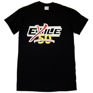Exile Black 50 Years in Music Tee