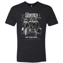 Load image into Gallery viewer, The Frontmen Black On Tour Tee
