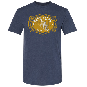 Gary Allan Navy Mist Tour Tee