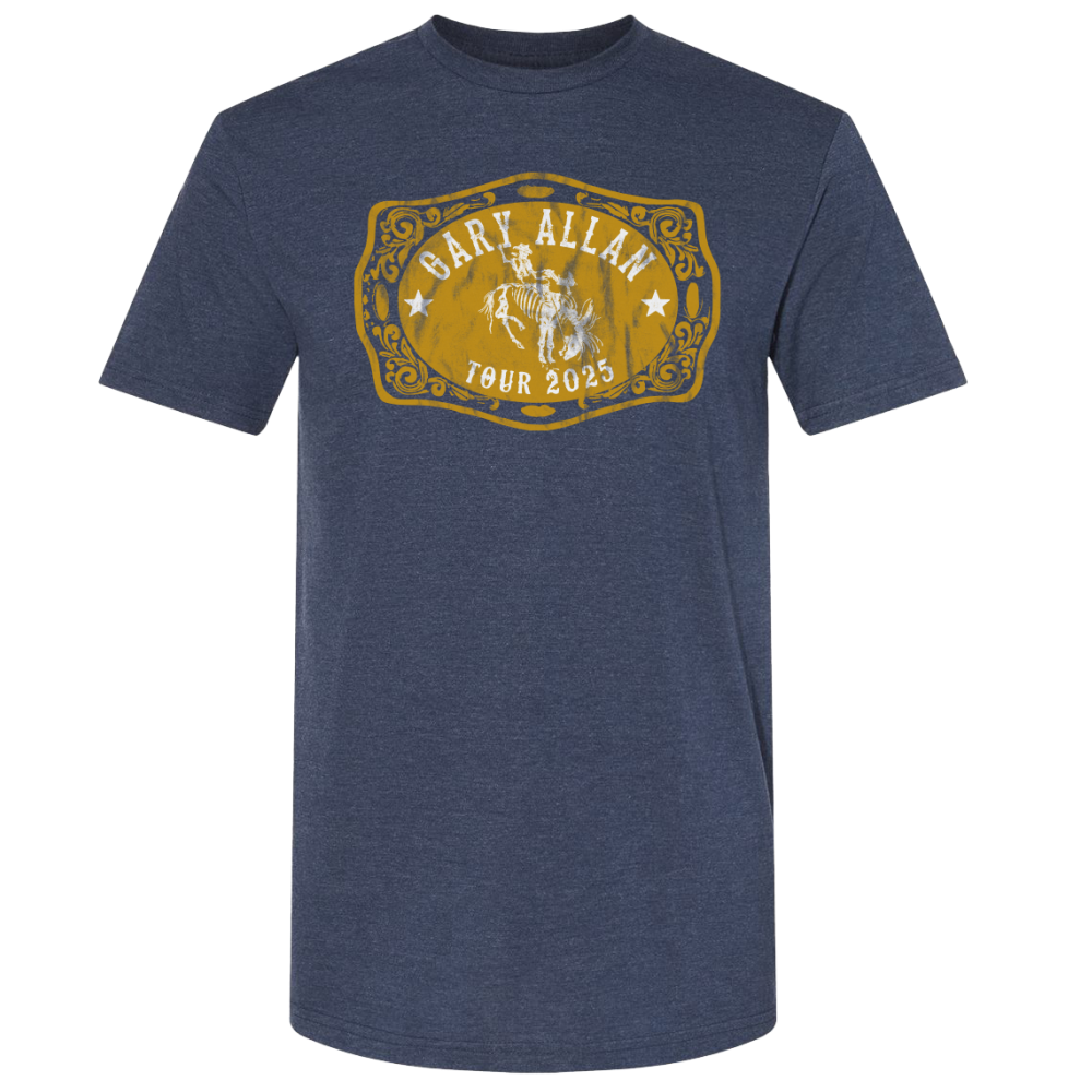 Gary Allan Navy Mist Tour Tee
