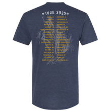 Load image into Gallery viewer, Gary Allan Navy Mist Tour Tee
