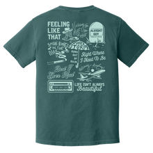 Load image into Gallery viewer, Gary Allan Blue Spruce Song List Tee
