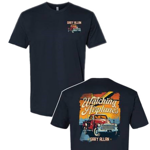 Gary Allan Navy Watching Airplanes Tee