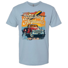 Load image into Gallery viewer, Gary Allan Blue Watching Airplanes Tee
