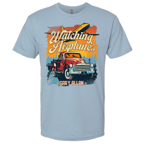 Gary Allan Blue Watching Airplanes Tee