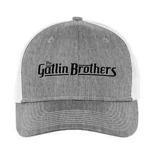 Gatlin Brothers Grey and White Ballcap