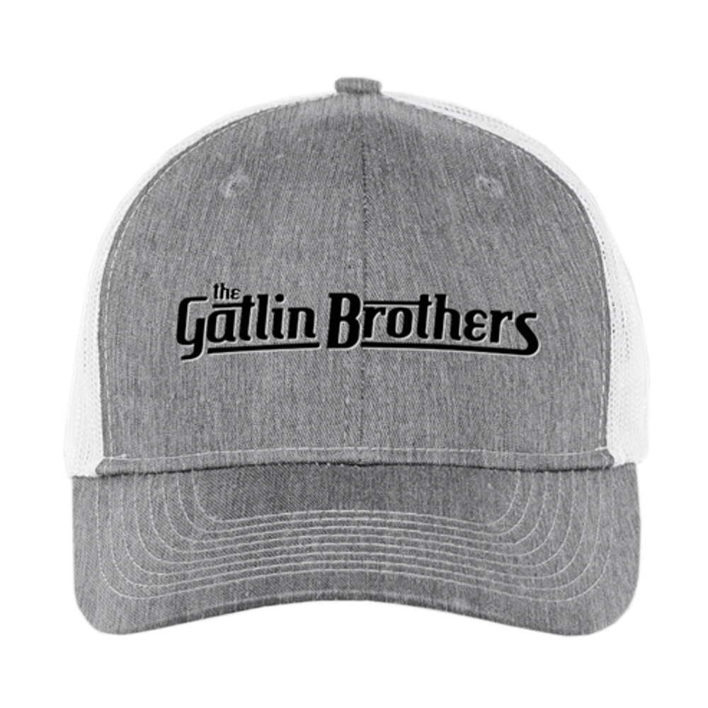 Gatlin Brothers Grey and White Ballcap