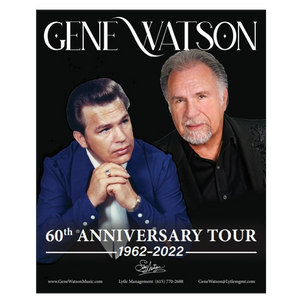 Gene Watson SIGNED 60th Anniversary 8x10
