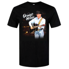 Load image into Gallery viewer, George Strait 2023 Black Photo Tour Tee
