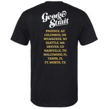 Load image into Gallery viewer, George Strait 2023 Black Photo Tour Tee
