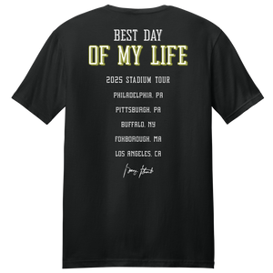 George Strait Best Day of My Life Black Tee