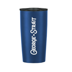 George Strait Blue 20 oz Tumbler