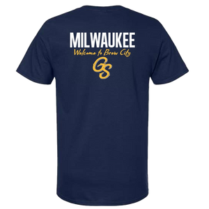 George Strait Navy Milwaukee, WI Event Tee