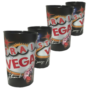 Strait To Vegas 4 Cup Set