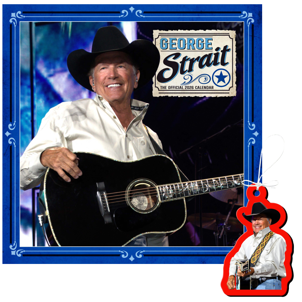 George Strait Calendar and Ornament Bundle