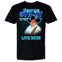 Load image into Gallery viewer, George Strait 2026 Black Photo Tour Tee
