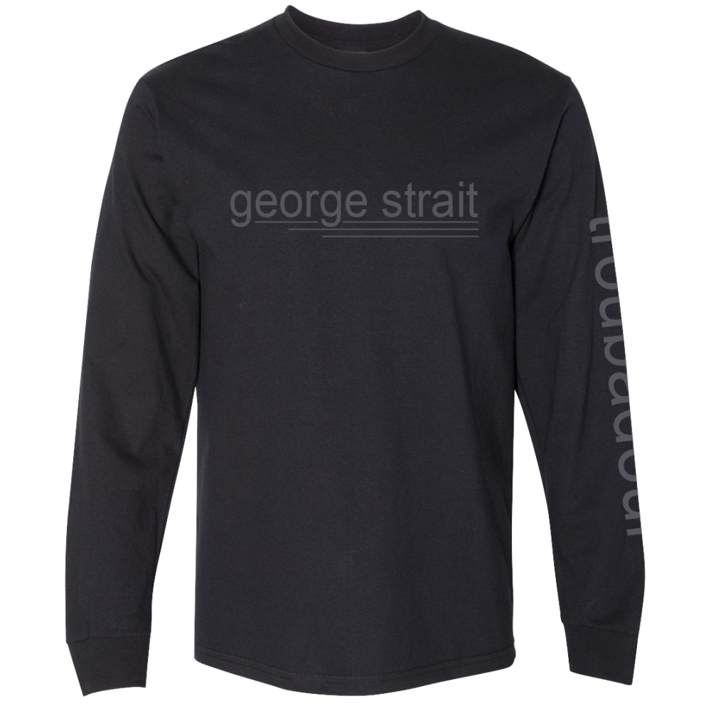 George Strait Long Sleeve Troubadour Tee