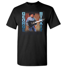 Load image into Gallery viewer, George Strait 2024 Black Photo Tour Tee
