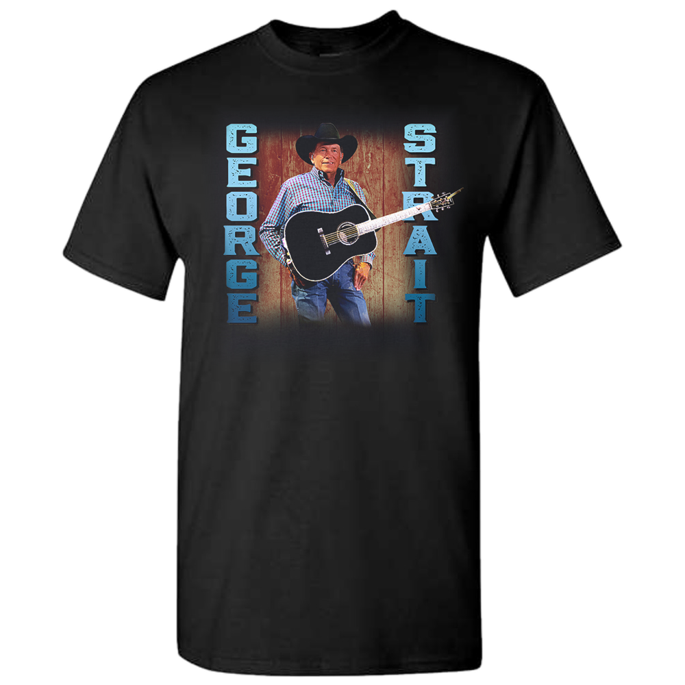 George Strait 2024 Black Photo Tour Tee