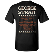 Load image into Gallery viewer, George Strait Black Photo (Sitting) Tee
