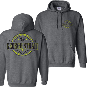 George Strait Dark Heather Pullover Hoodie