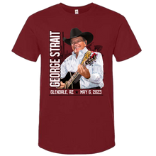 Load image into Gallery viewer, George Strait Red Glendale, Arizona Event Tee
