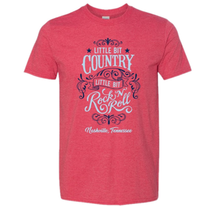 Heather Red Little Bit Country Tee