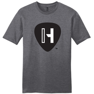 Humanable Heather Charcoal Logo Tee