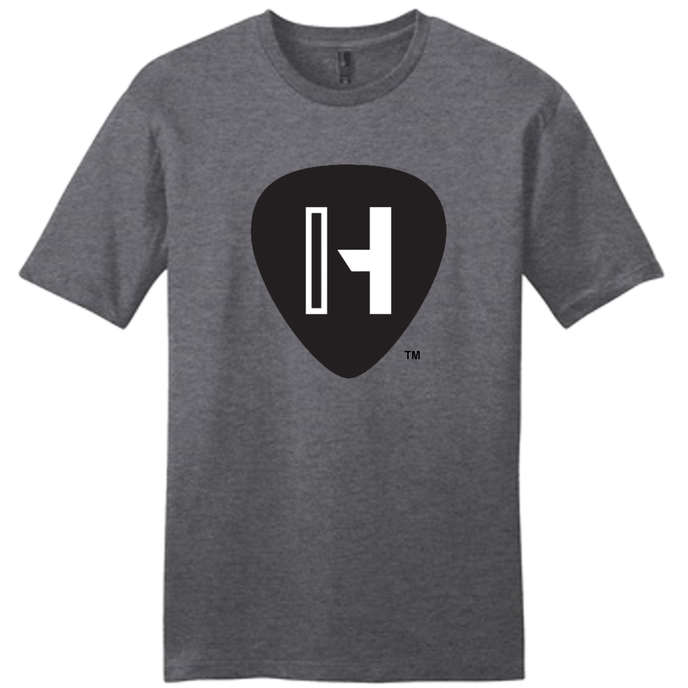 Humanable Heather Charcoal Logo Tee