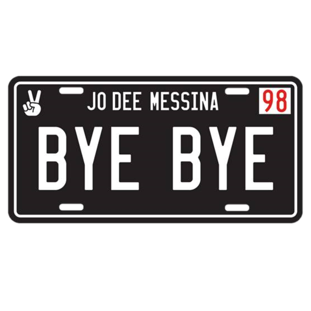 Jo Dee Messina Bye Bye License Plate