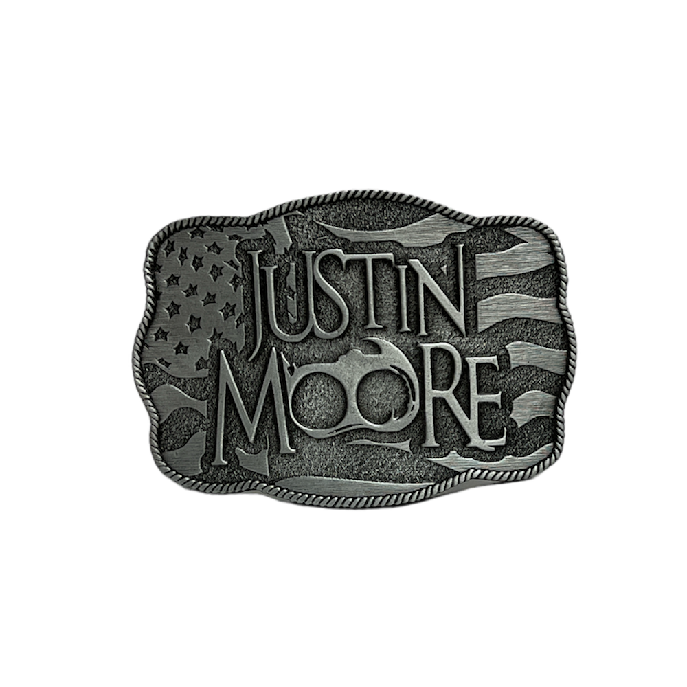 Justin Moore Belt  Buckle