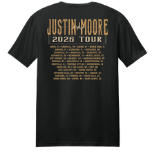 Load image into Gallery viewer, Justin Moore 2026 Photo Tour Tee
