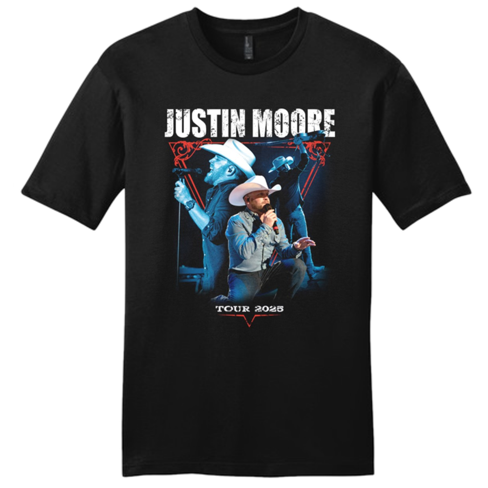 Justin Moore 2025 Photo Tour Tee