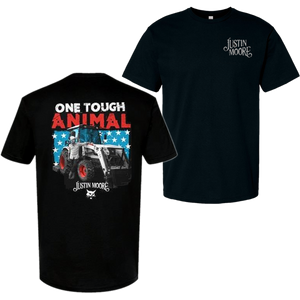 Justin Moore Black Front End Loader Tee