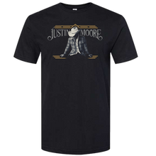 Load image into Gallery viewer, Justin Moore Black Stray Dog Tour Tee

